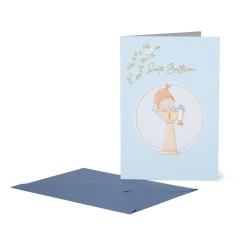 Carte de Vœux - Baptême à Lui