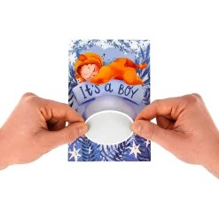 Carte de Vœux à Gratter - Baby Born
