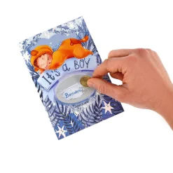 Carte de Vœux à Gratter - Baby Born