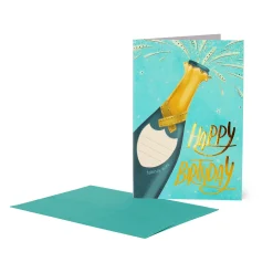 Carte de Vœux à Gratter - Bottle