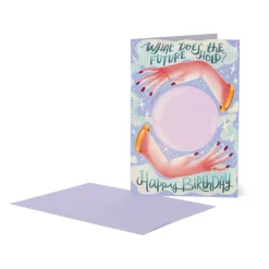 Carte de Vœux à Gratter - Crystal Ball
