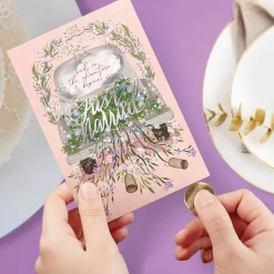 Carte de Vœux à Gratter - Wedding & Anniversary