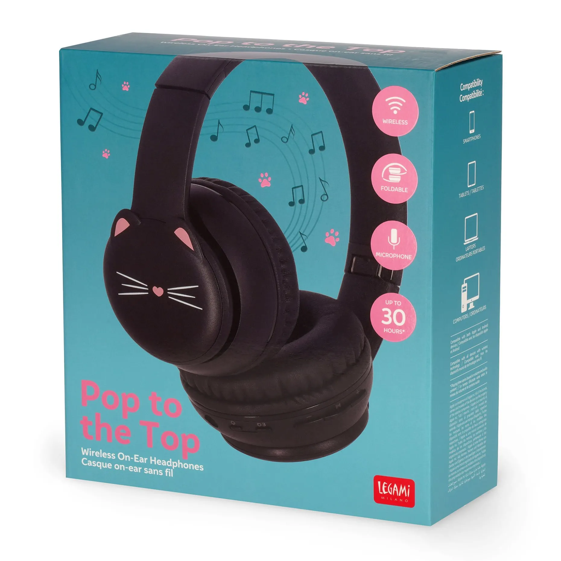 Casque On-ear Sans Fil - Pop to the Top