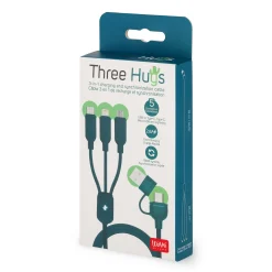 Câble 3 en 1 de Charge et de Synchronisation - Three Hugs