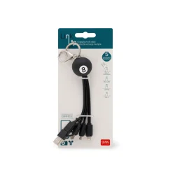 Câble de Charge Porte-clés 6-en-1 - Link Up