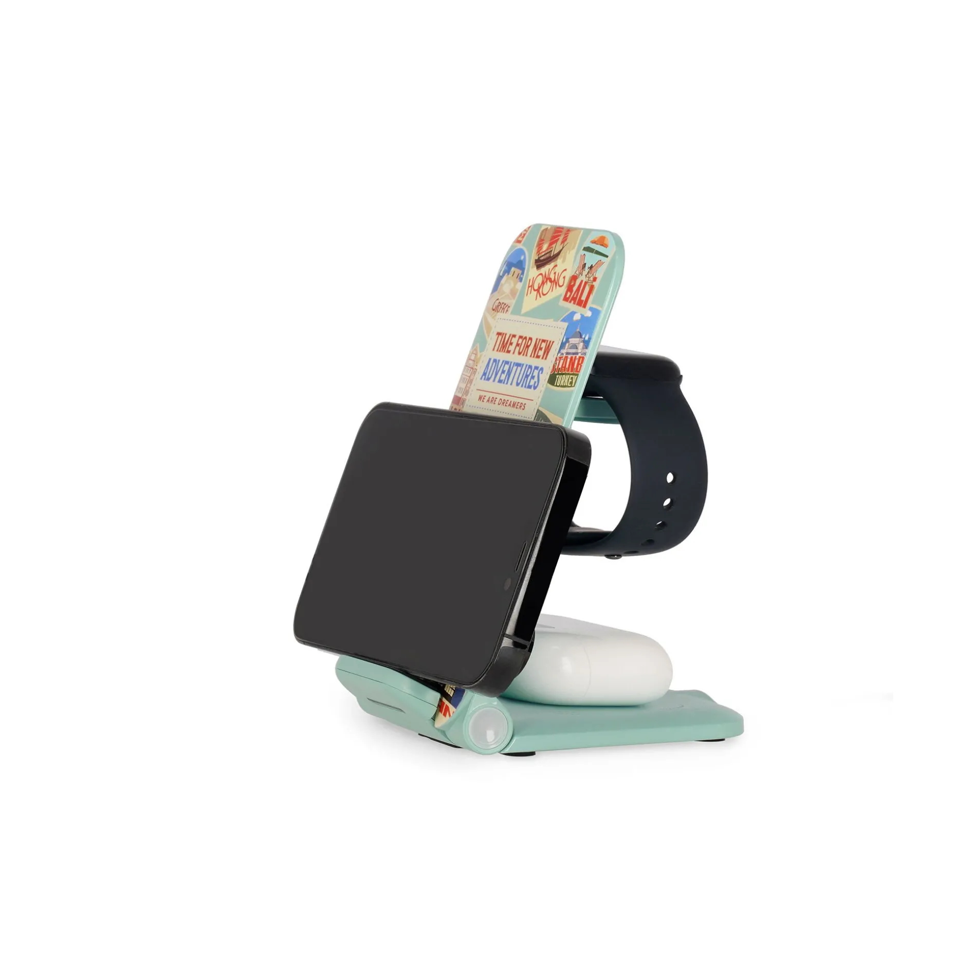Chargeur Sans Fil 3 en 1 avec Support - Charging Station