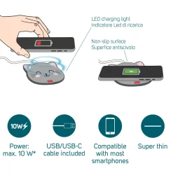 Chargeur Sans Fil avec Support - Super Fast