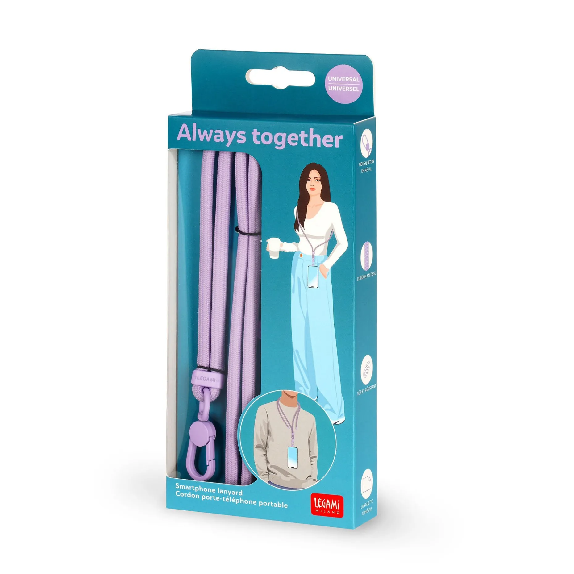 Cordon Porte-Téléphone Portable - Always Together