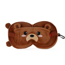Coussin de Voyage avec Masque de Sommeil