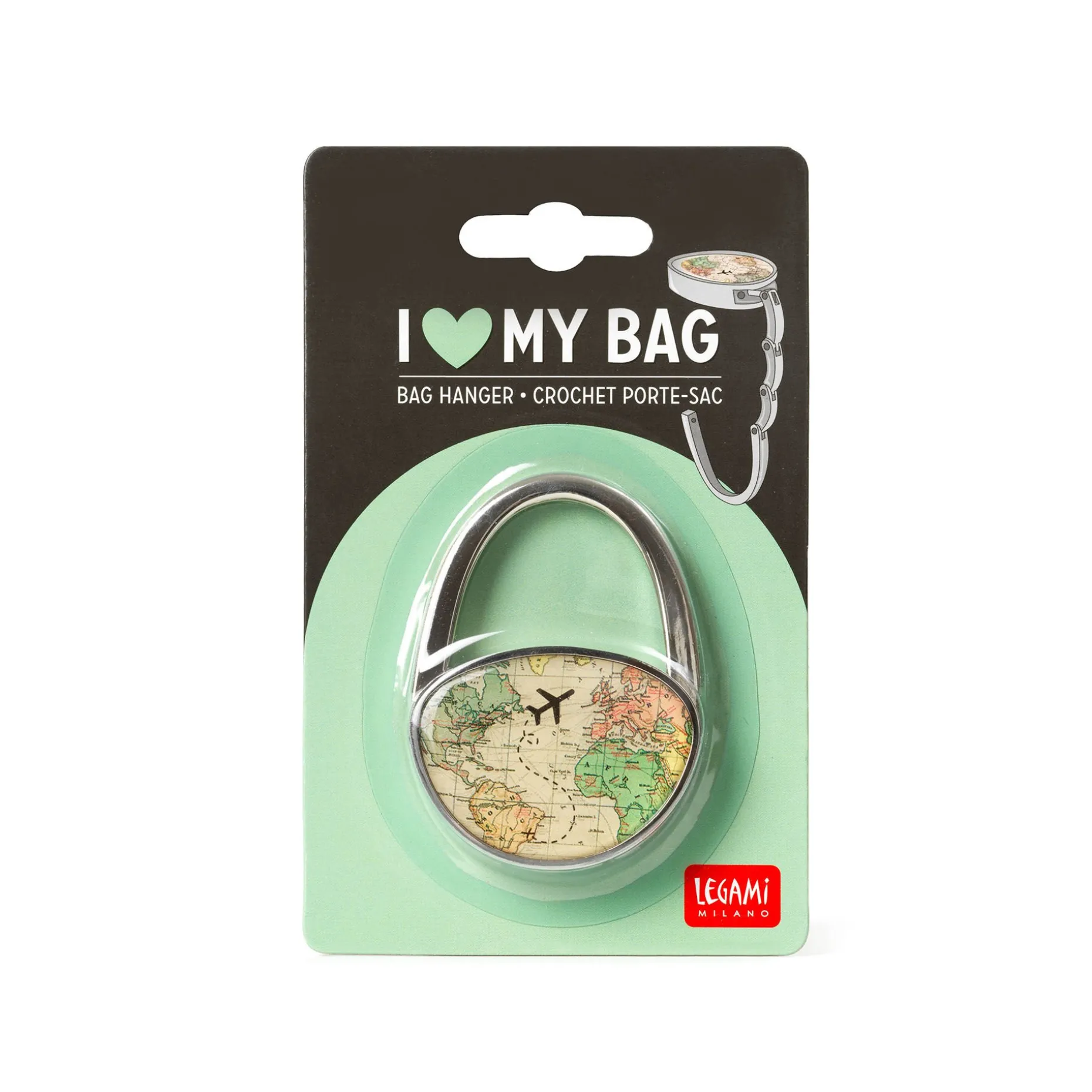 Crochet Porte-sac - I Love My Bag