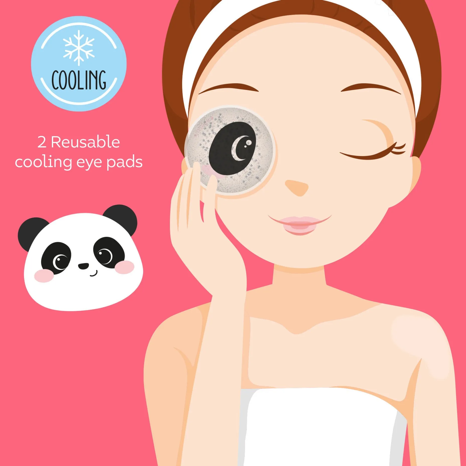 Disques Rafraîchissants pour les Yeux - Chill Out