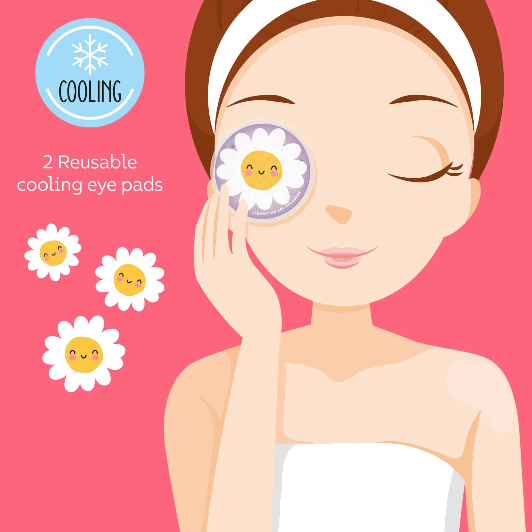Disques Rafraîchissants pour les Yeux - Chill Out