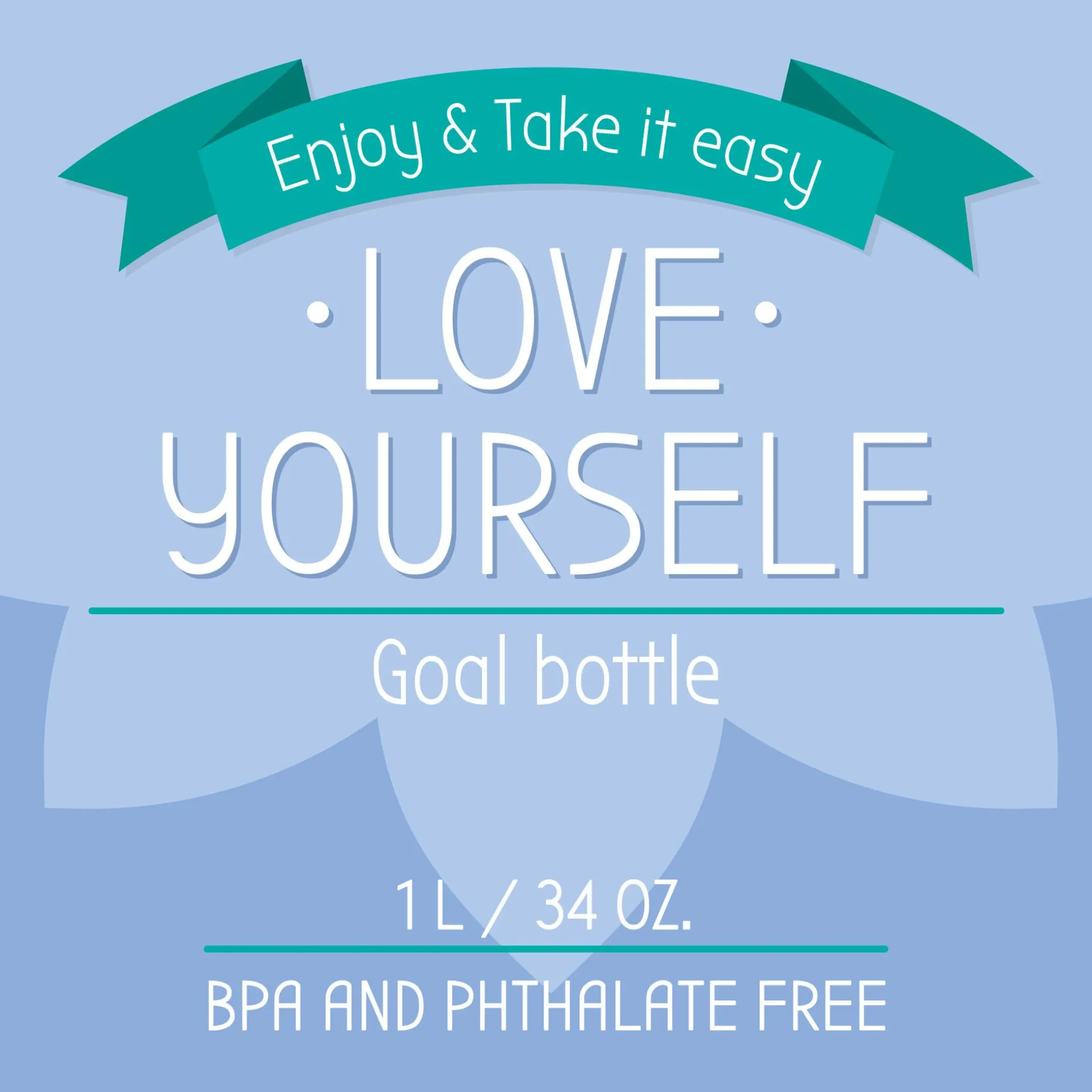 Gourde Motivationnelle - Love Yourself