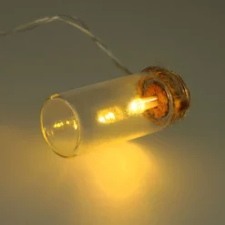 Guirlande Lumineuse avec des Bocaux en Verre