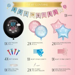 Kit pour Gender Reveal Party