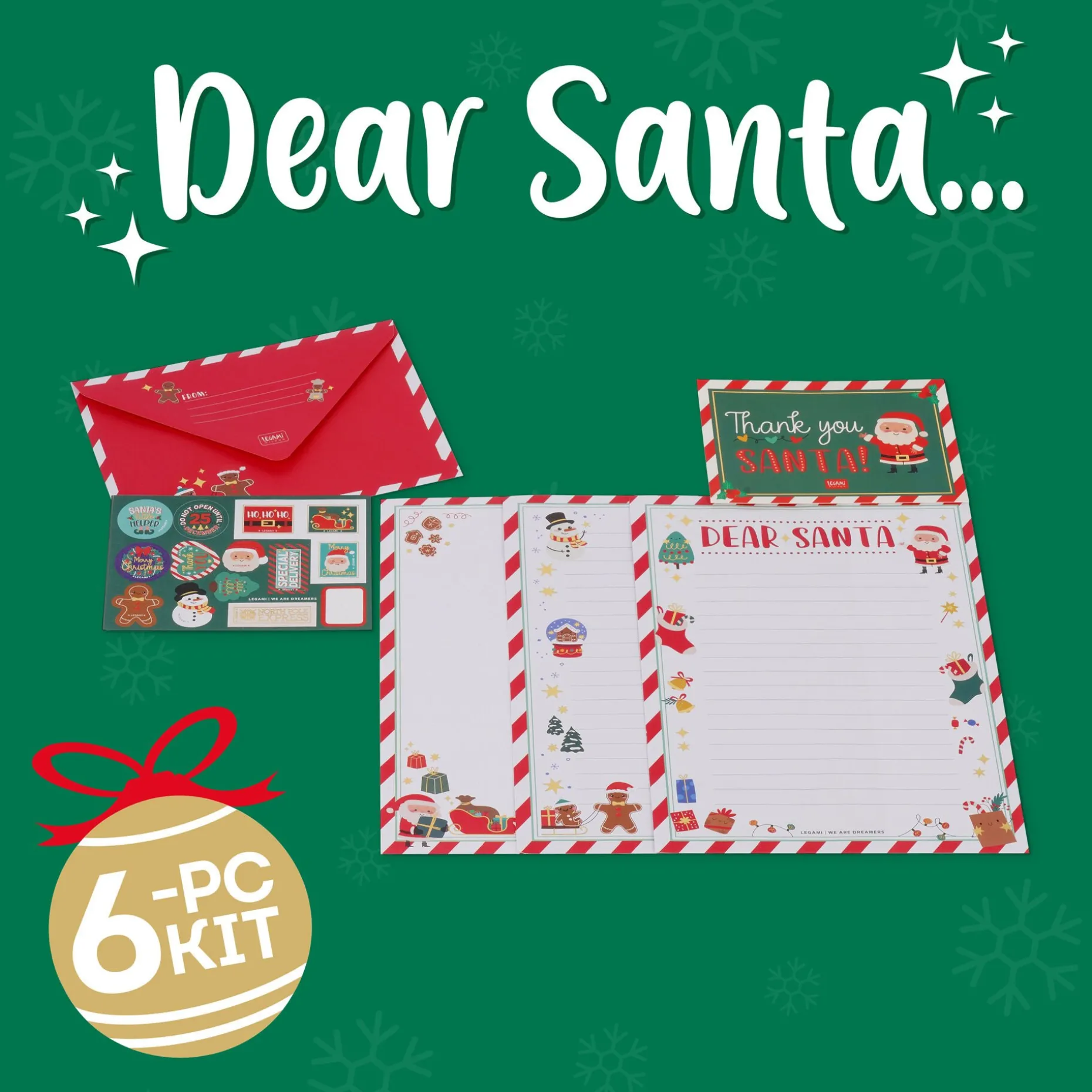 Kit pour Lettre au Père Noël