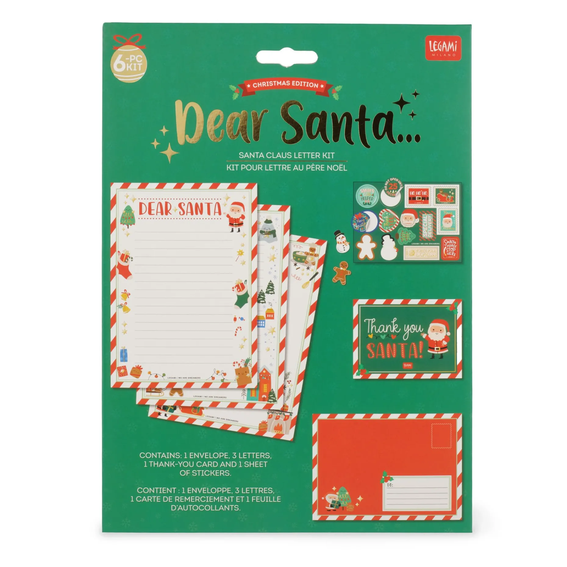 Kit pour Lettre au Père Noël