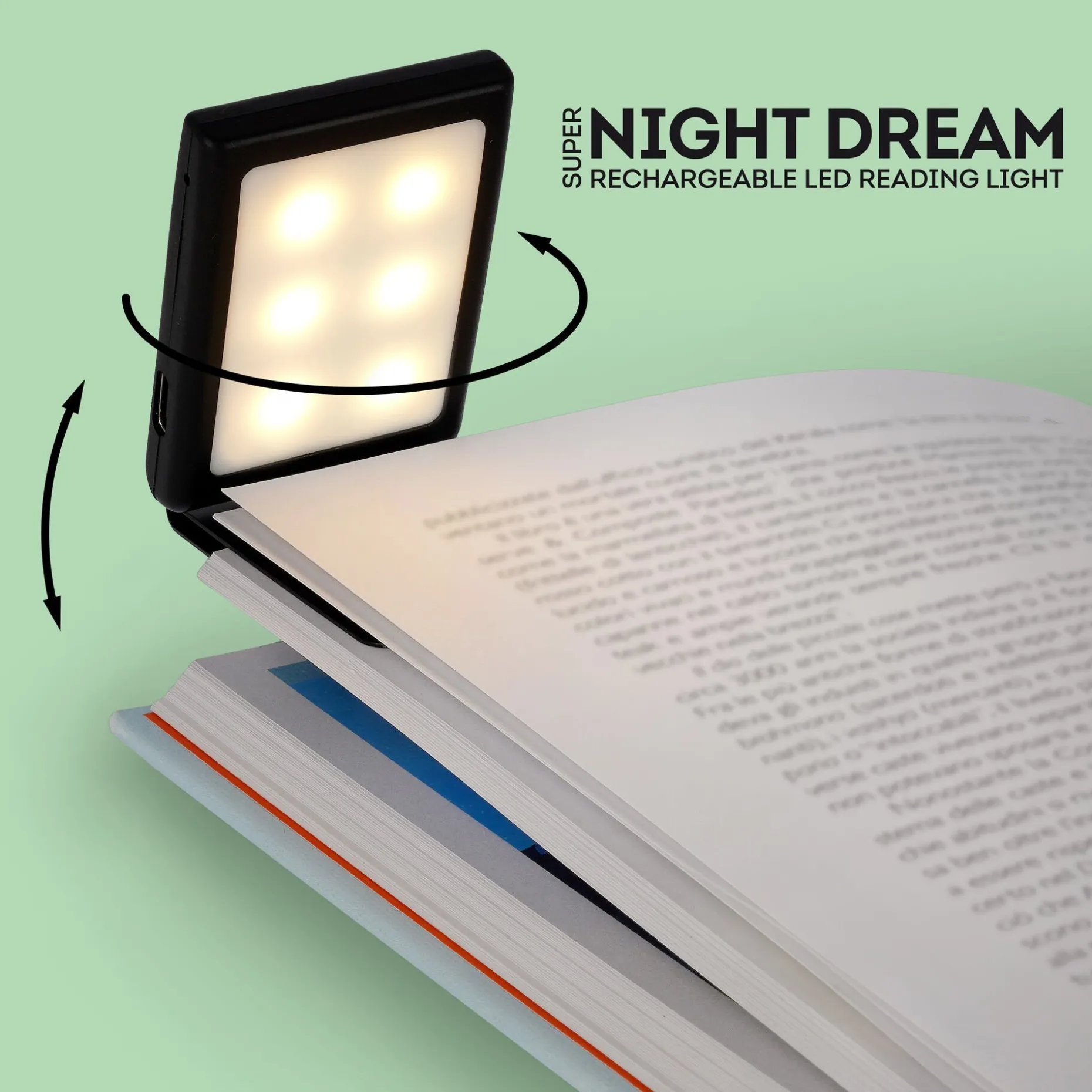 Lampe de Lecture LED Rechargeable - Super Night Dream