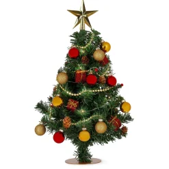 Mini Sapin de Noël Avec Décorations