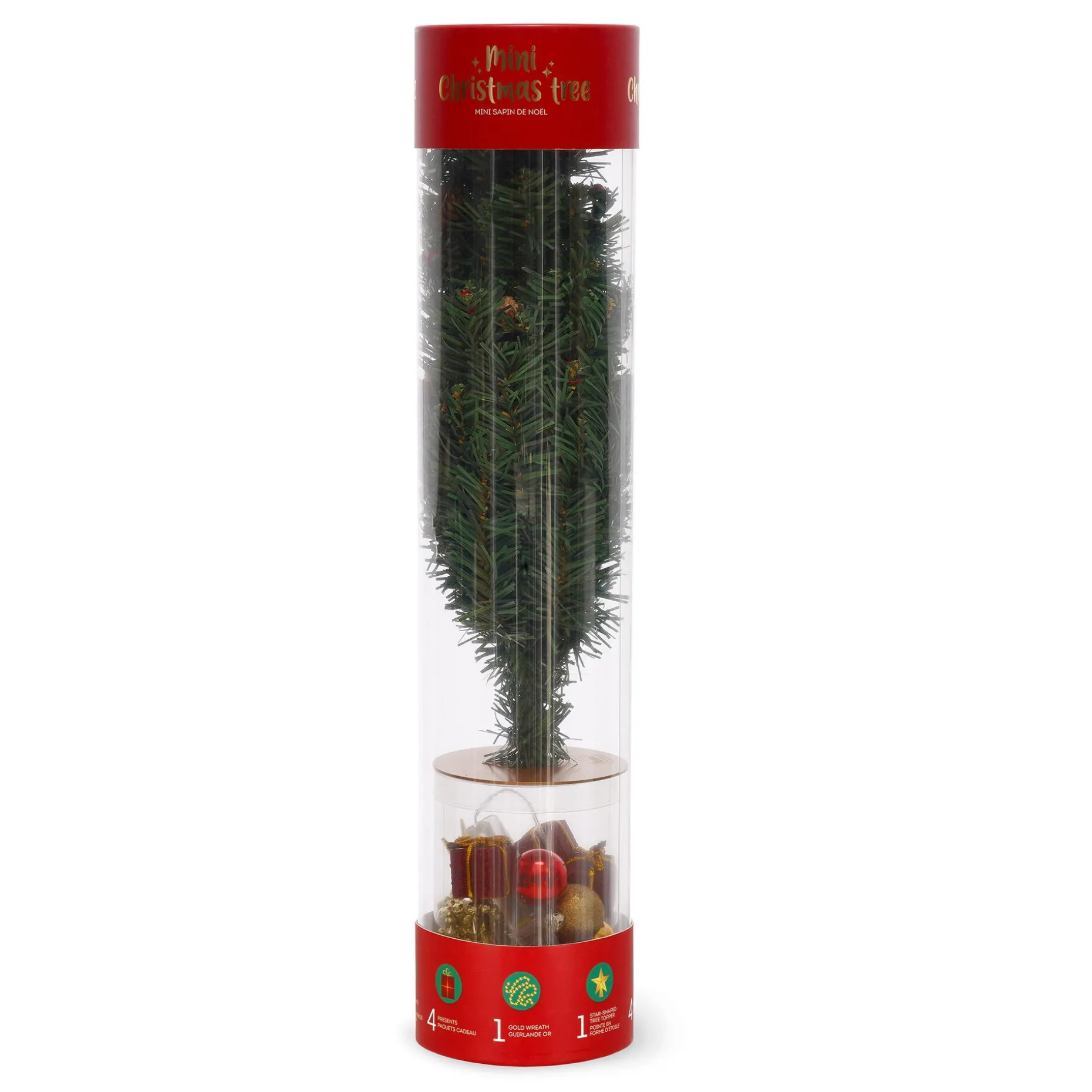 Mini Sapin de Noël Avec Décorations