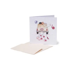 Petite Carte de félicitations - Jeunes mariés