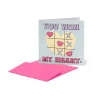 Petite Carte pour Toutes les Occasions - Tic-Tac- Toe