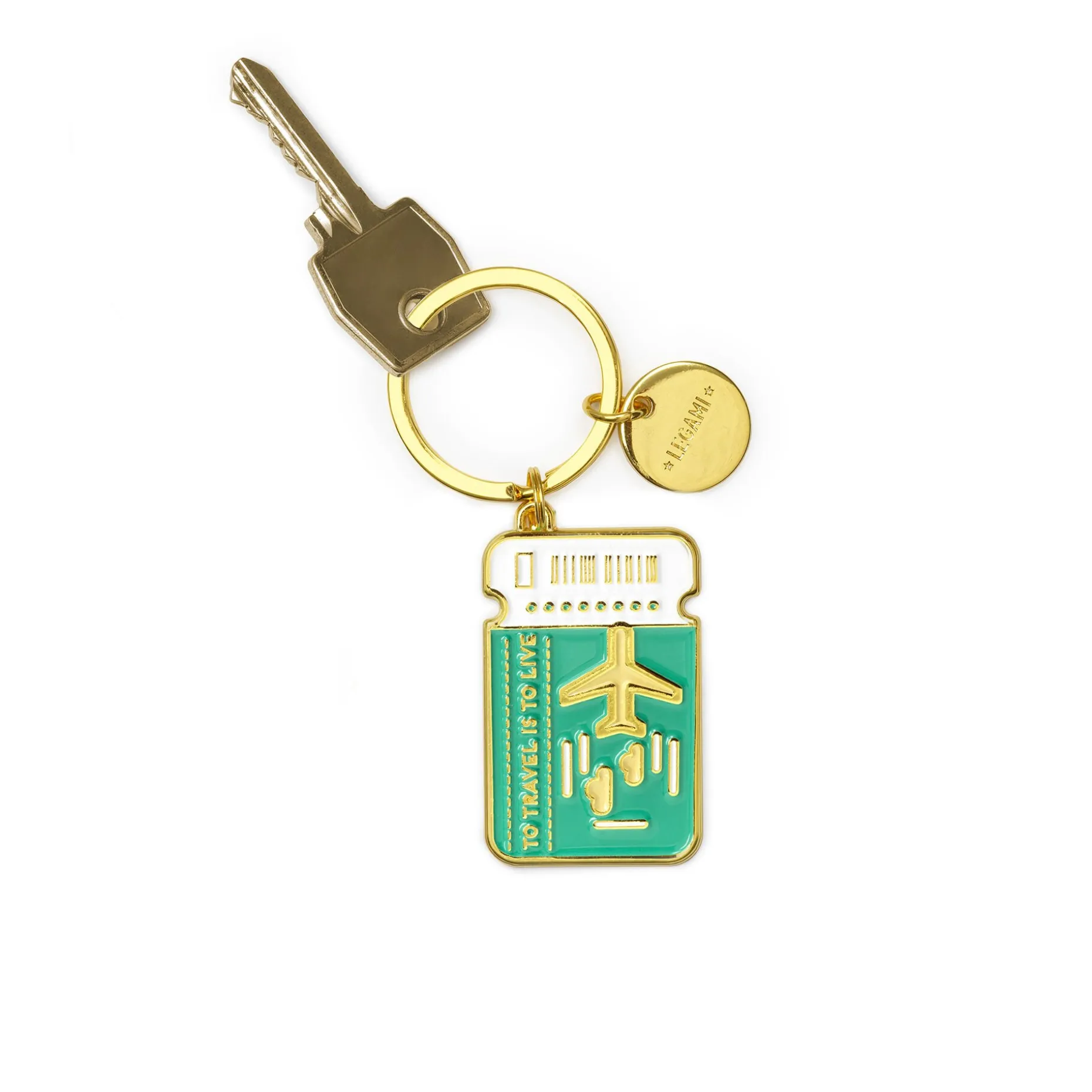 Porte-Clés en Métal Émaillé - What a Key Ring !