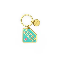 Porte-Clés en Métal Émaillé - What a Key Ring !