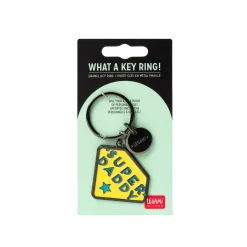 Porte-Clés en Métal Émaillé - What a Key Ring !