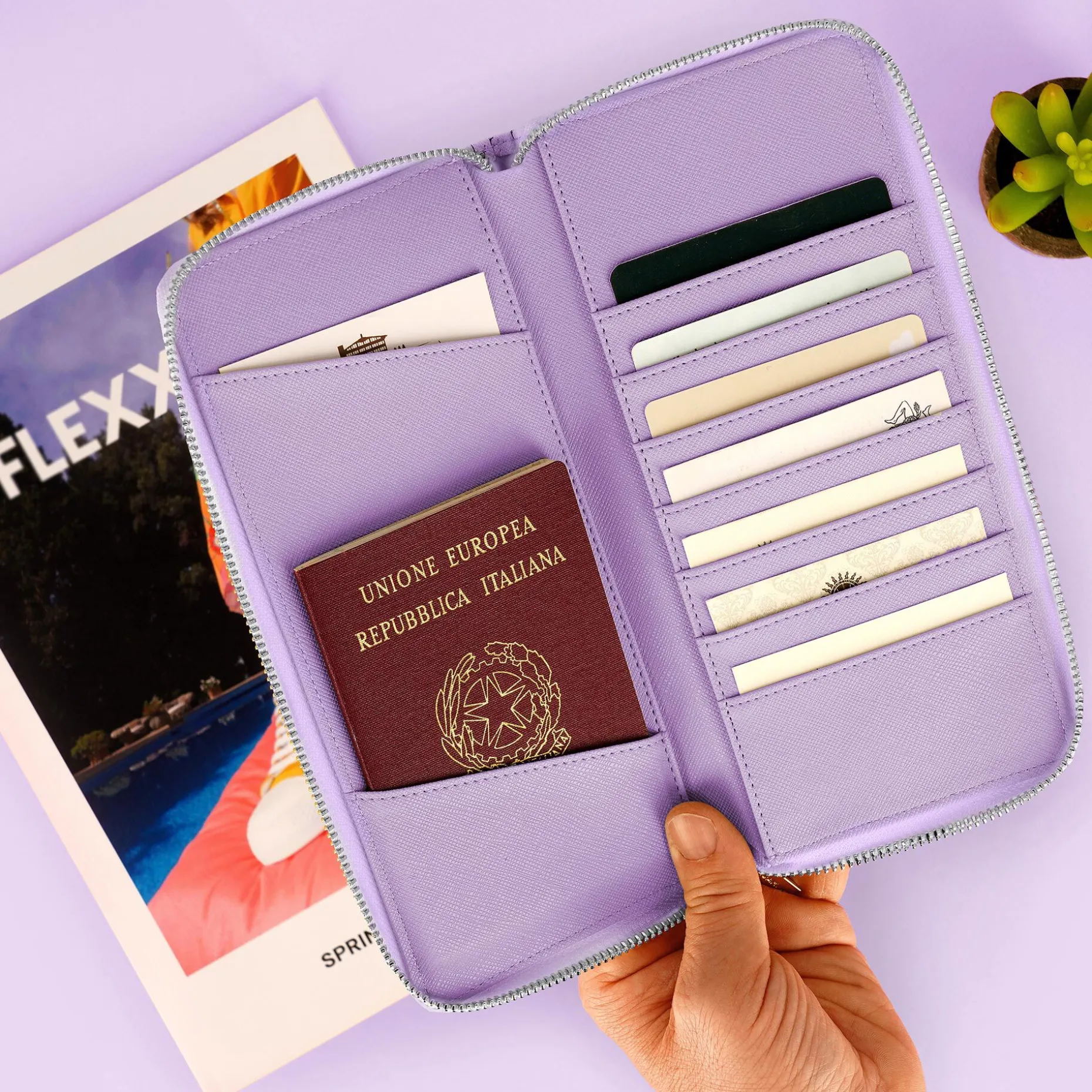 Porte-Documents de Voyage - RFID Blocking