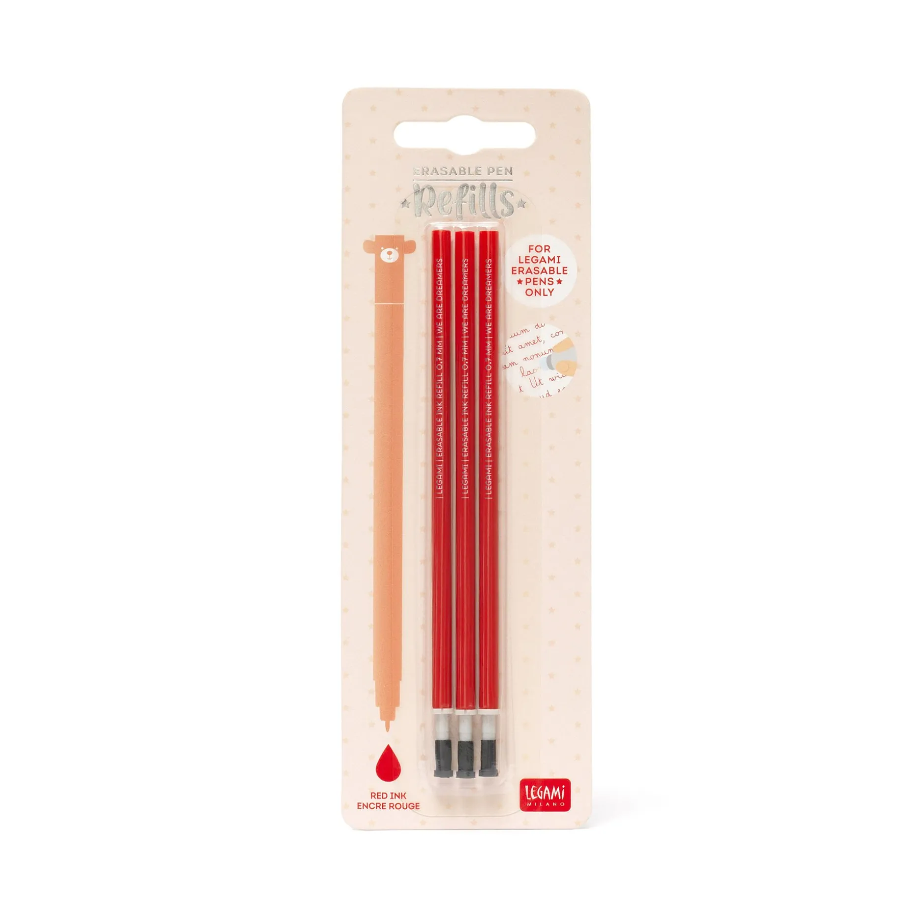 Recharges pour Stylo à Encre Gel Effaçable - Erasable Pen