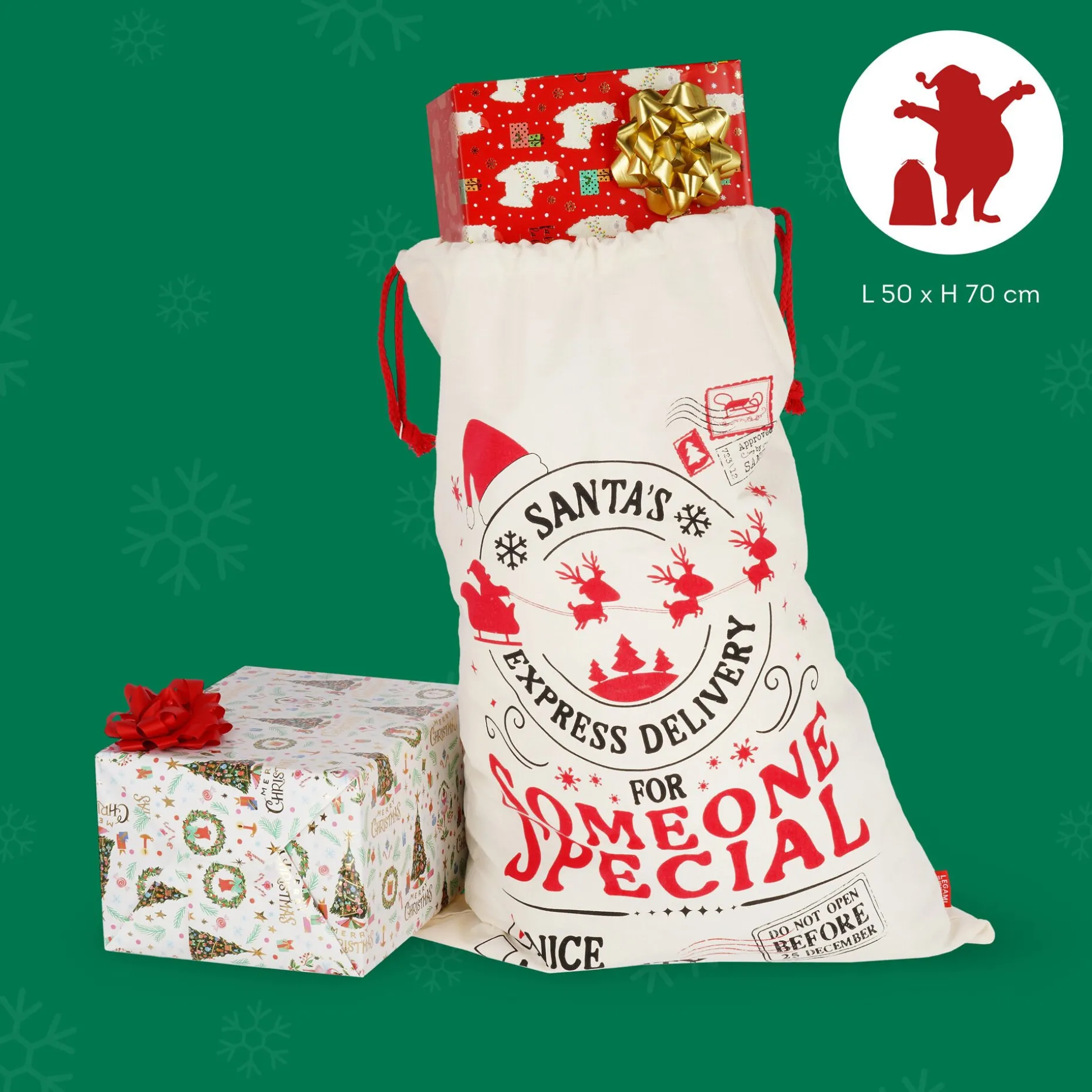 Sac à Cadeaux du Père Noël
