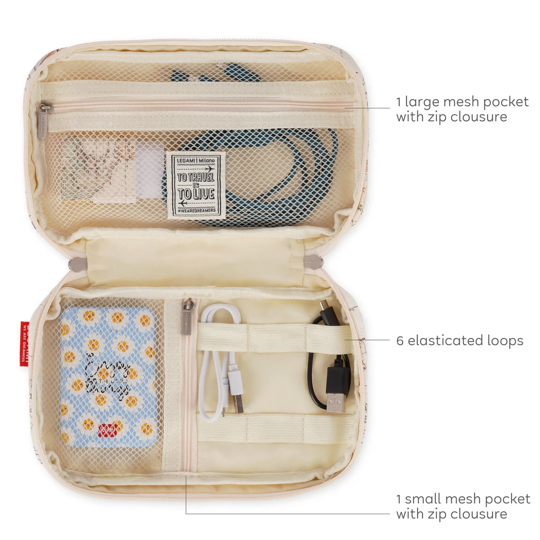 Sac de Rangement pour Câbles - Cable Organiser