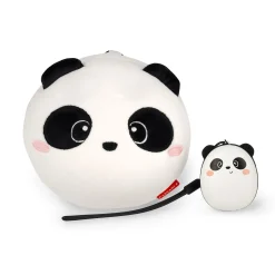 Set Coussin de voyage Panda et Écouteurs sans-fil Panda