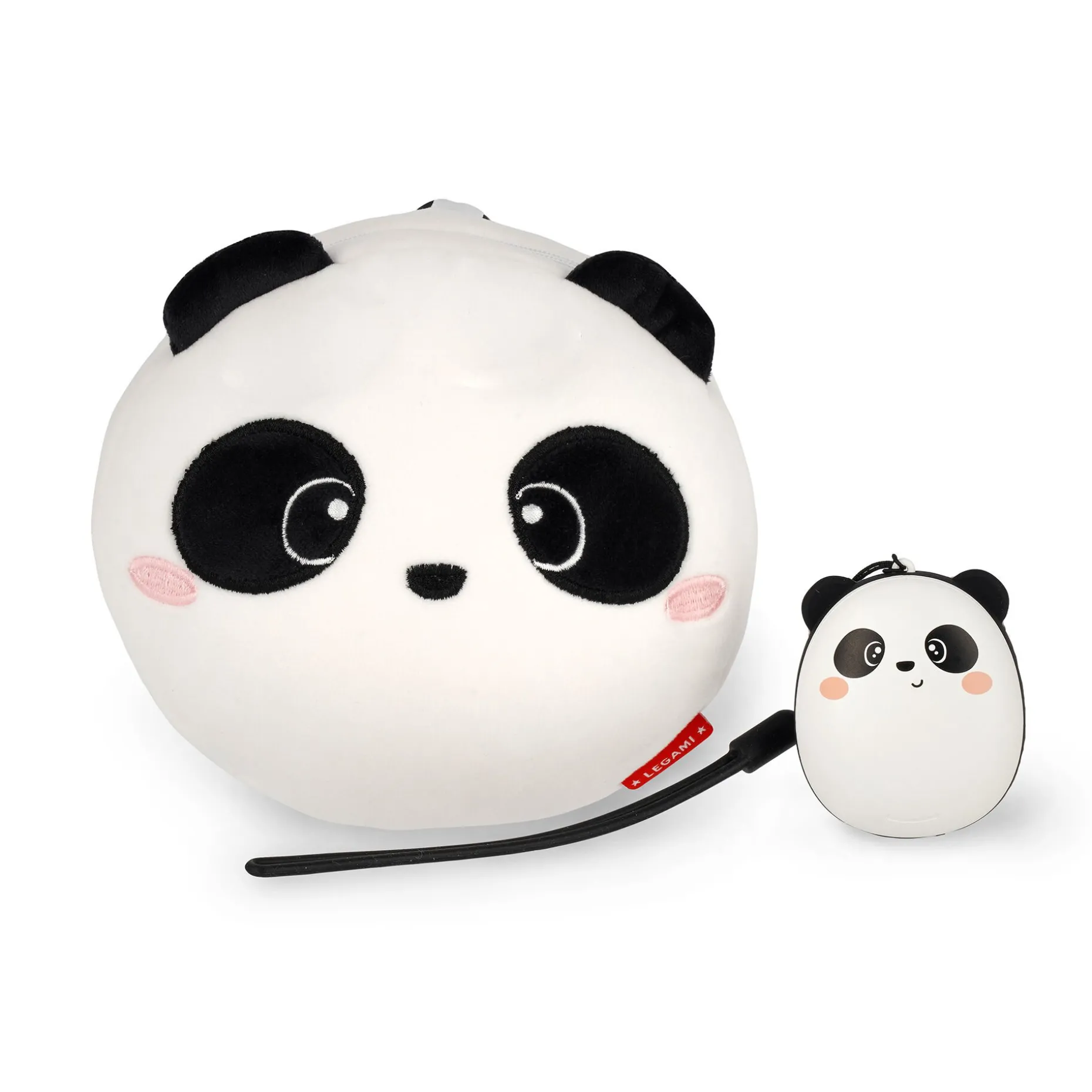 Set Coussin de voyage Panda et Écouteurs sans-fil Panda