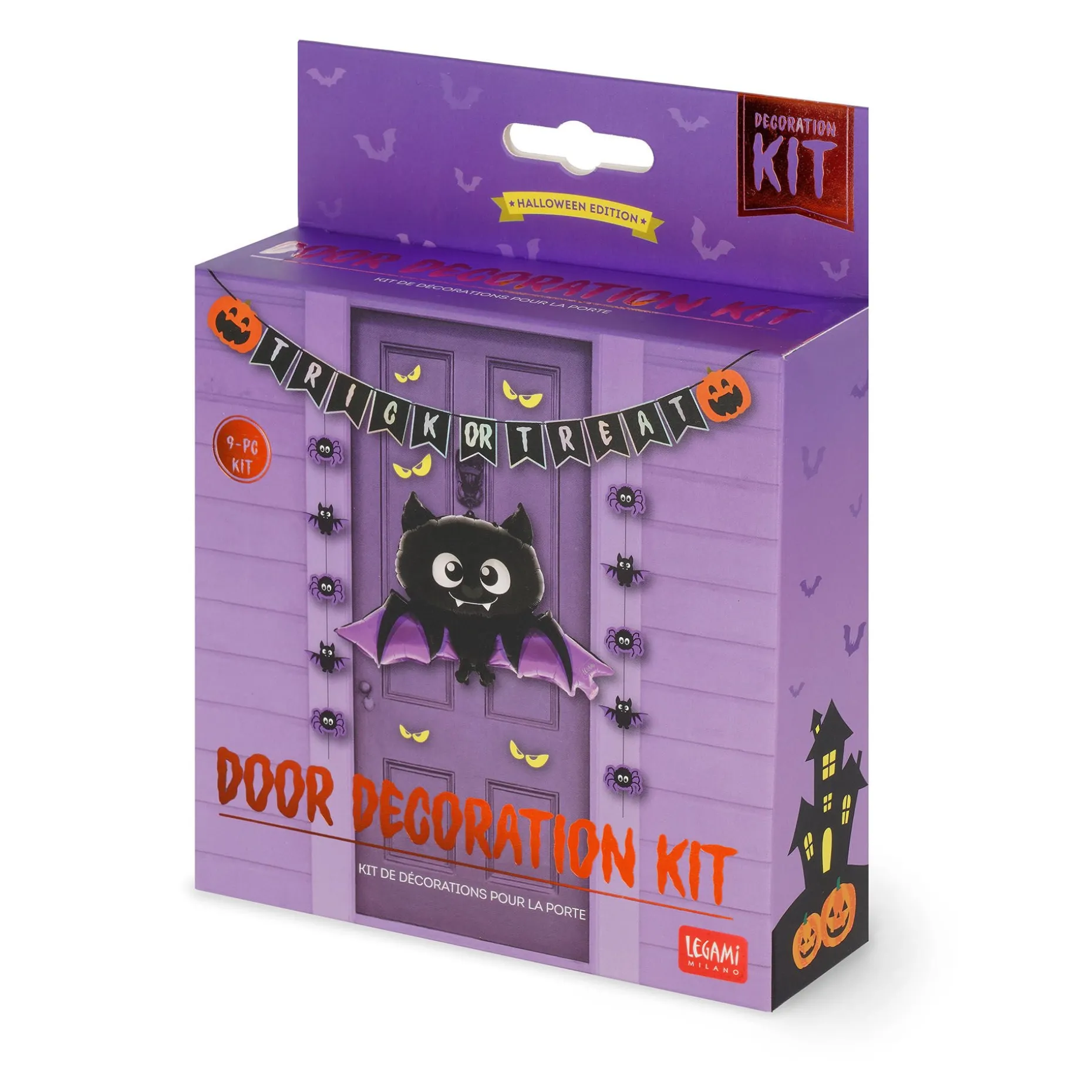 Set Décoration Porte Halloween - Trick Or Treat