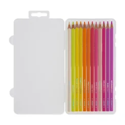 Set de 12 Crayons de Couleur - Live Colorfully