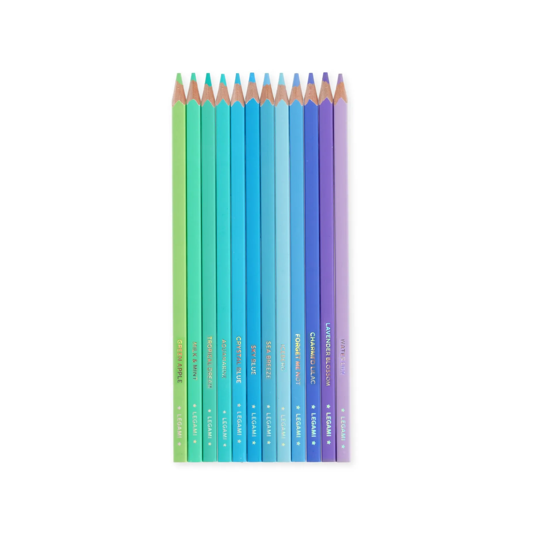 Set de 12 Crayons de Couleur - Live Colorfully