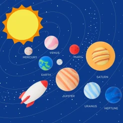 Set de 9 Gommes - Solar System