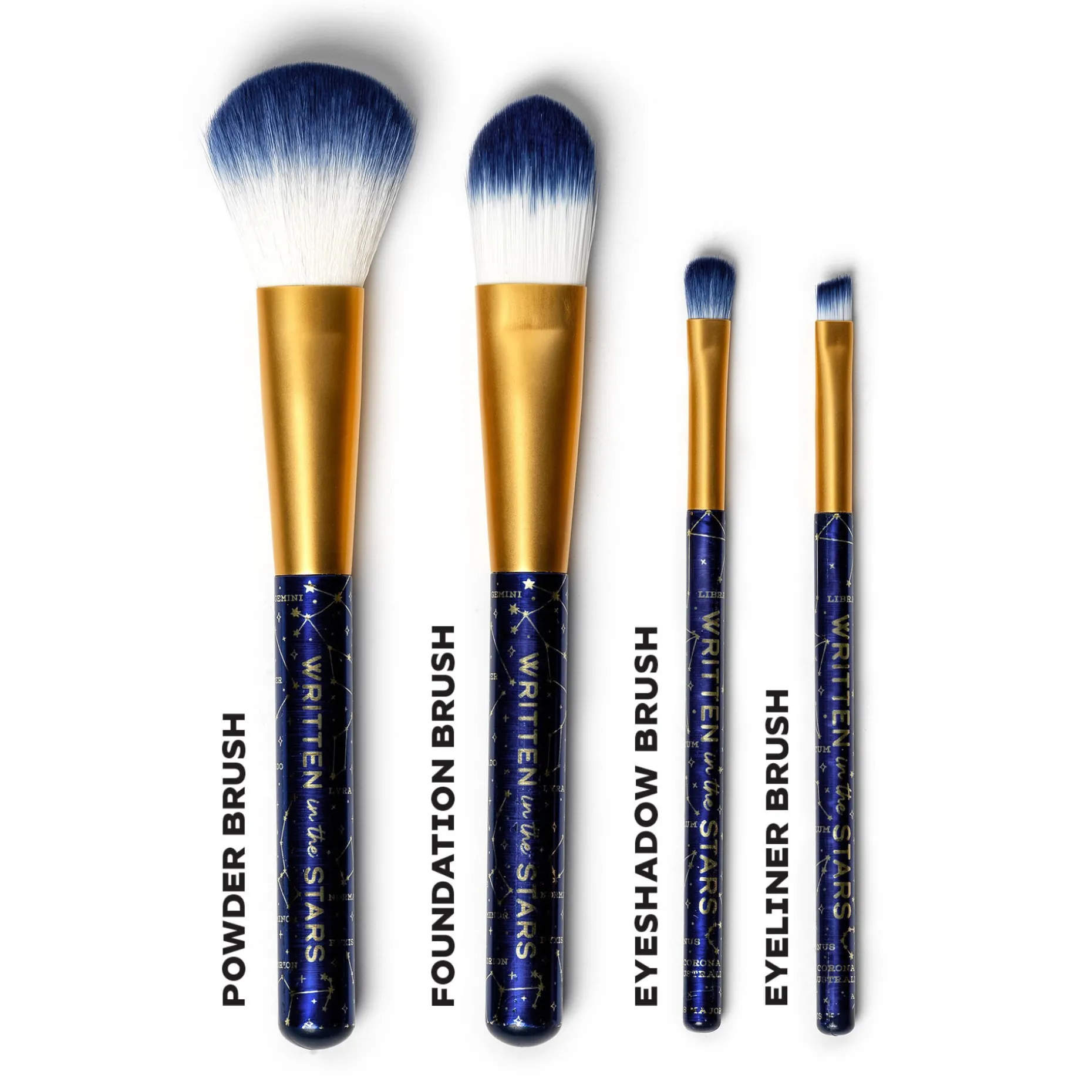 Set de 4 Pinceaux de Maquillage - Oh My Glow !