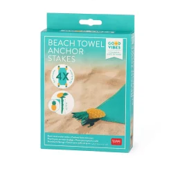 Set de 4 Piquets pour Serviette de Plage - Beach Towel Anchor Stakes