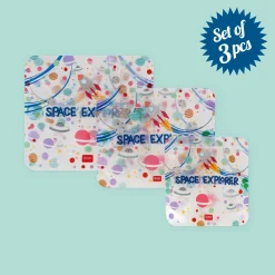 Set de 3 Pochettes pour Aliments - Snack Bags