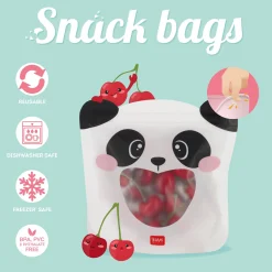 Set de 3 Pochettes pour Aliments - Snack Bags
