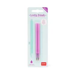 Set de 2 Recharges pour Stylo à Encre Gel - Lovely Friends