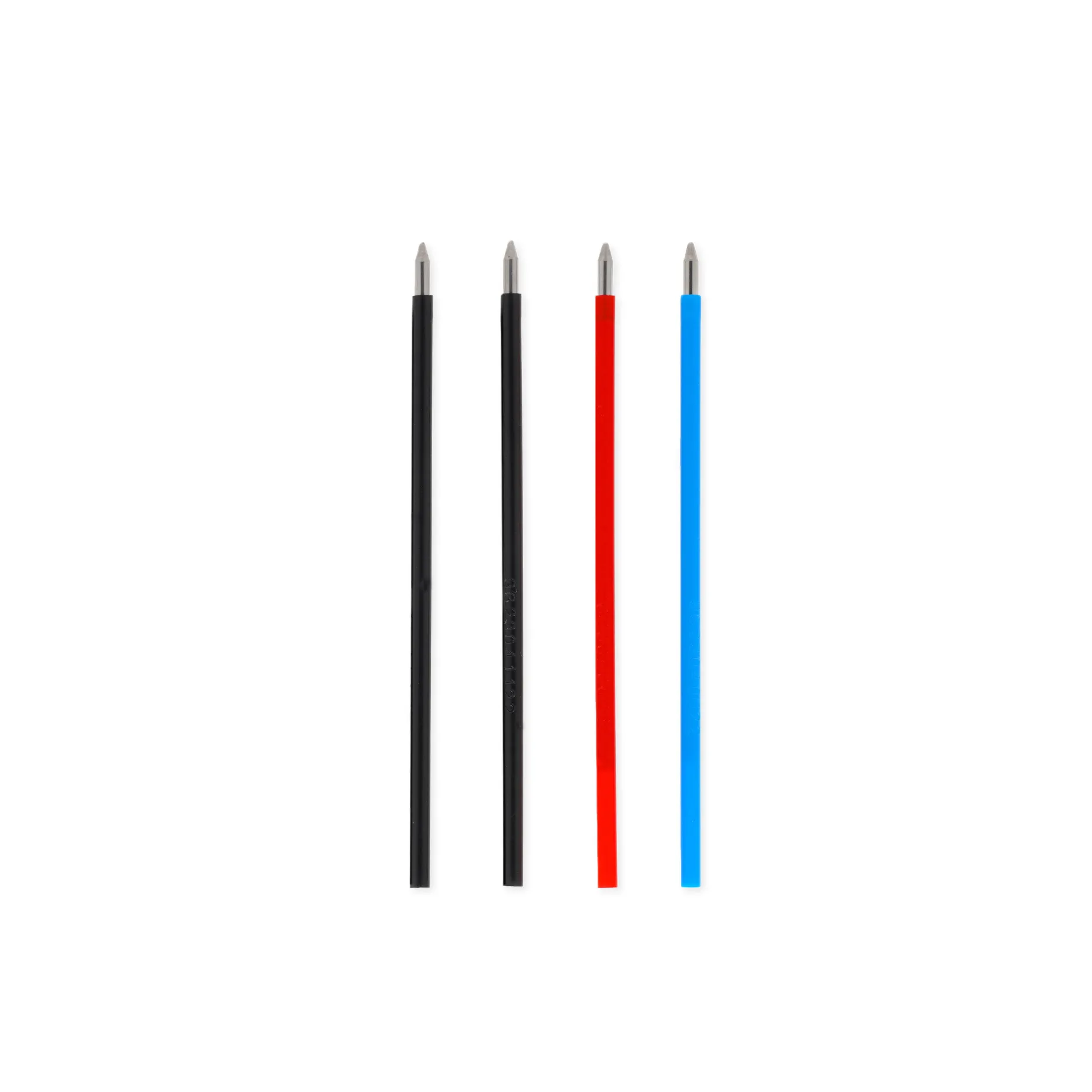 Set de 4 Recharges pour Stylo à Encre Gel Effaçable 3 Couleurs