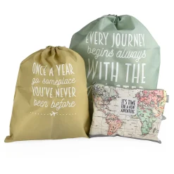 Set de 3 Sachets de Voyage