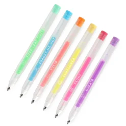 Set de 6 Stylos à Encre Gel Pastel - Spring is in the Air
