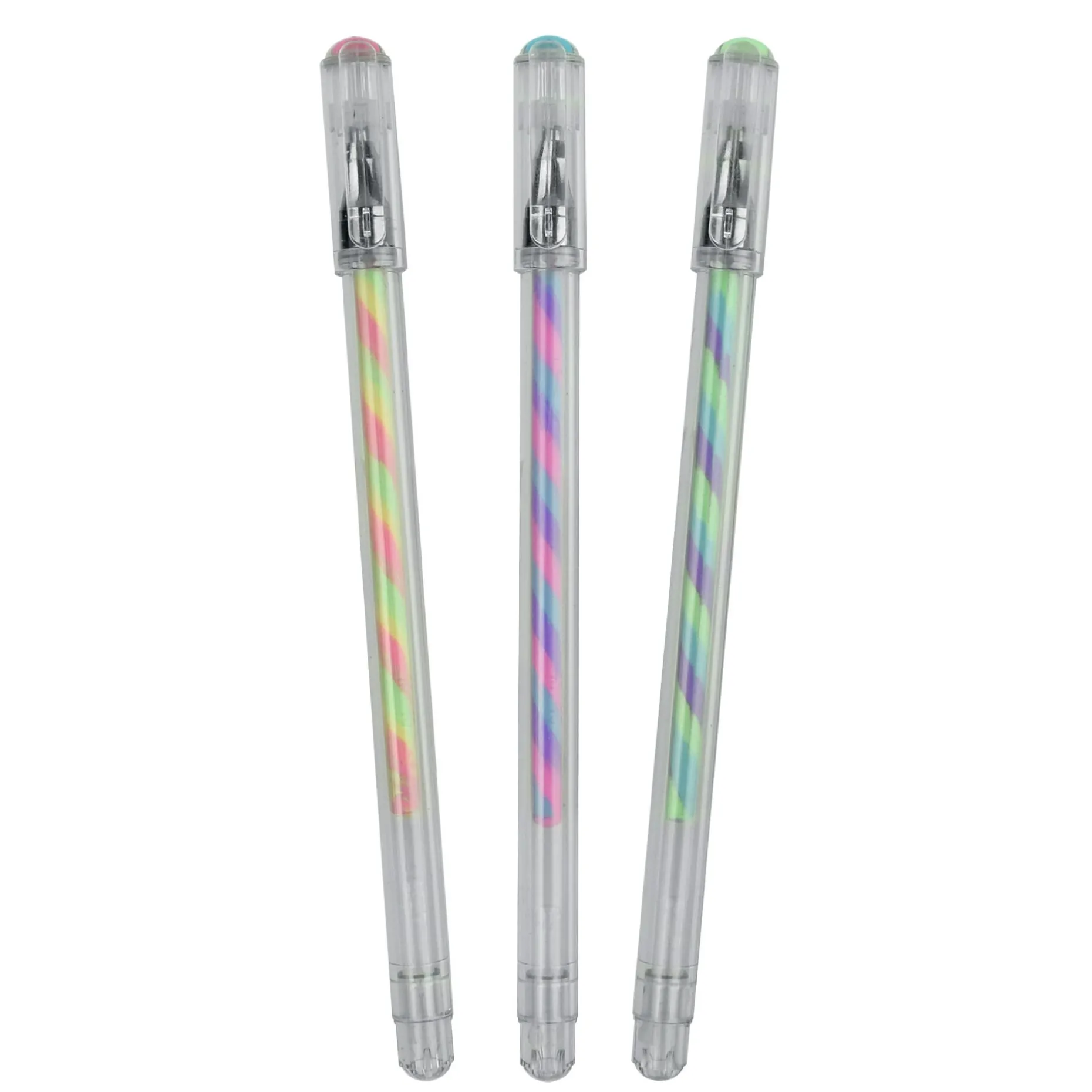 Set de 3 Stylos à Encre Gel Multicolore - Twist