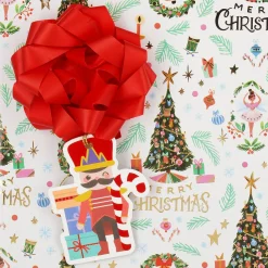 Set de 10 Étiquettes de Cadeau de Noël