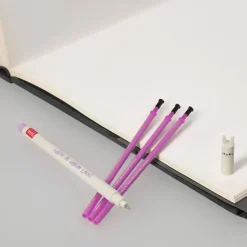 Set Stylo effaçable Bunny et recharge violette